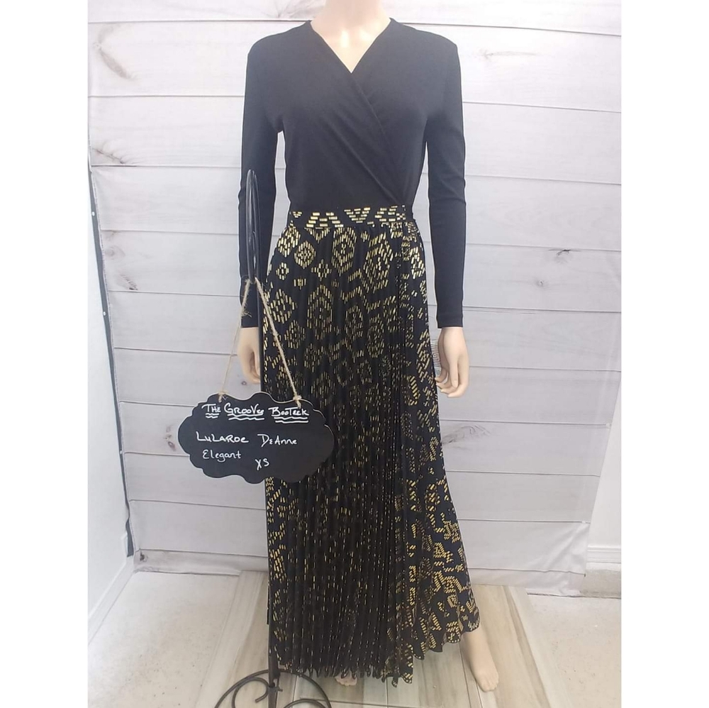 XS LLR Elegant Deanne Wrap Dress - NWT